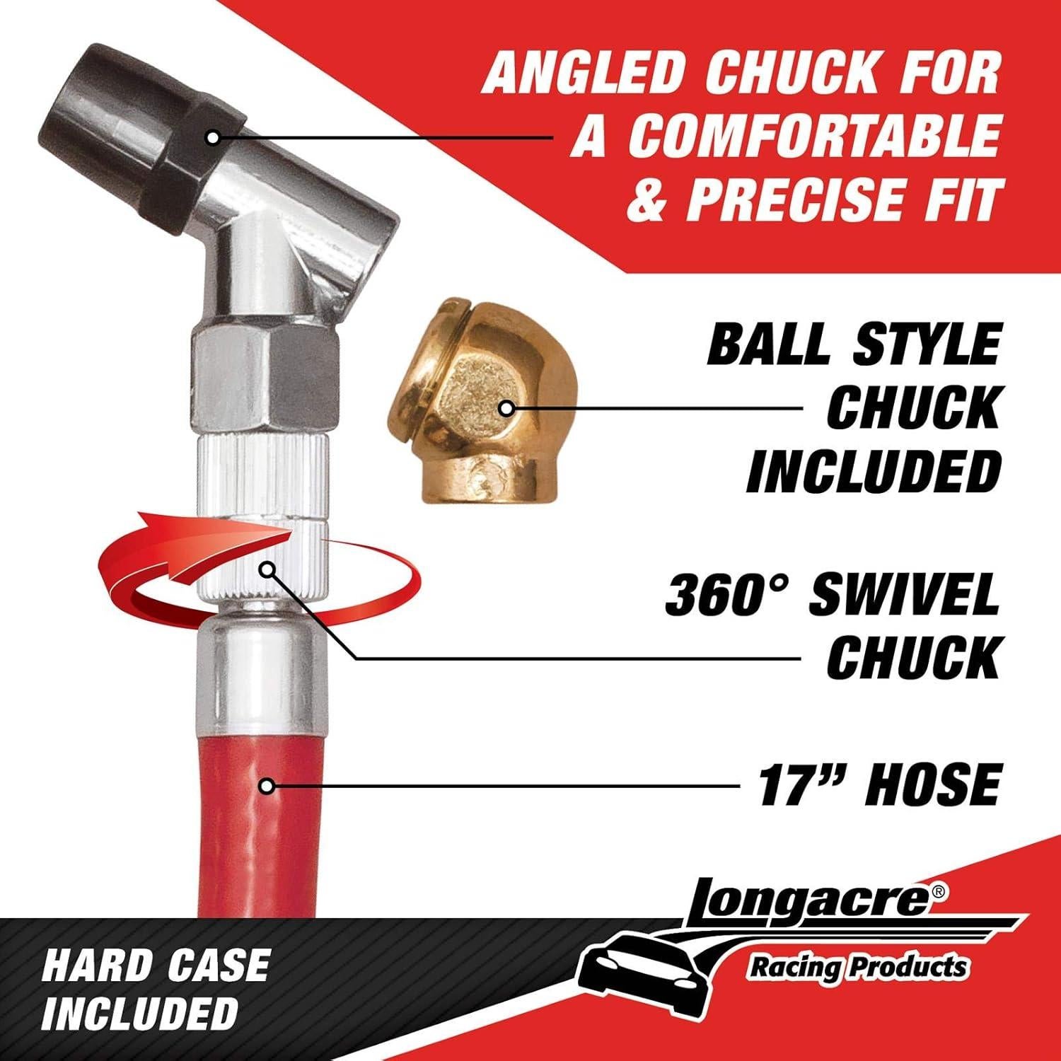 Medidor de Presión de Neumáticos Longacre 52-52031 0-60 psi