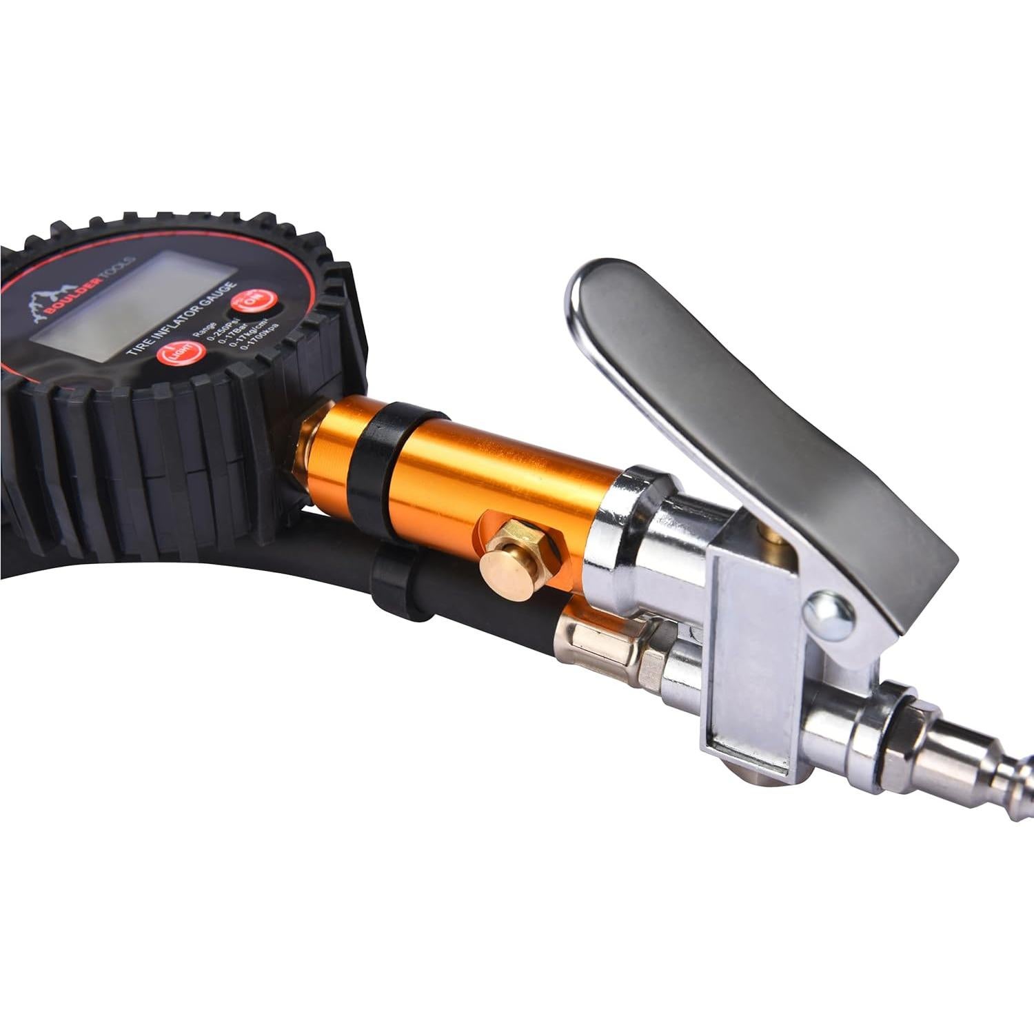 Medidor de Presión de Neumáticos Boulder Tools BOTO-000016 0-250 PSI