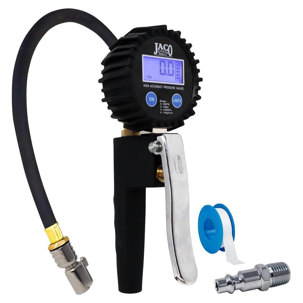 Inflador de Neumáticos Digital JACO FlowPro 2.0 - 200 PSI