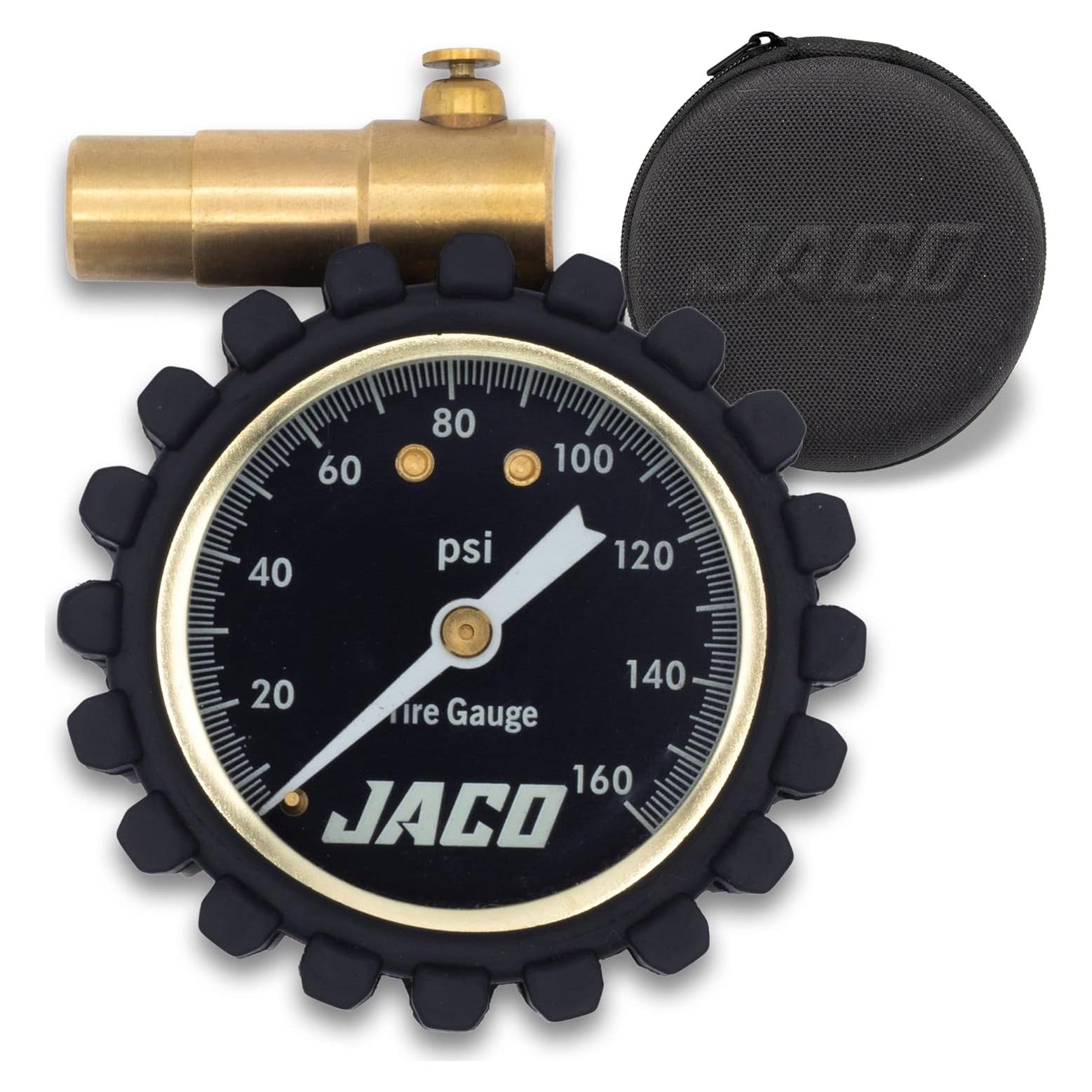 Medidor de Presión de Neumáticos JACO RDX-160 para Bicicletas