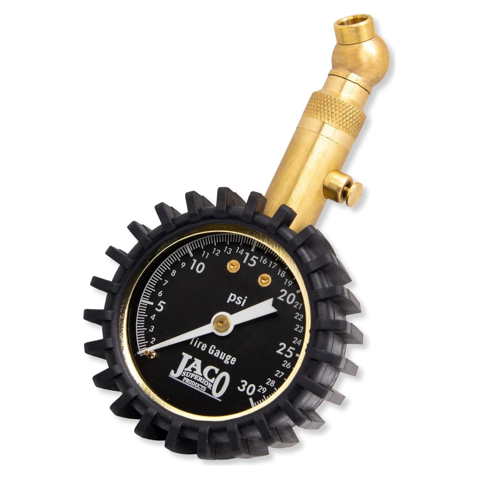 Manómetro de Presión Baja JACO Elite 0-30 PSI para Neumáticos