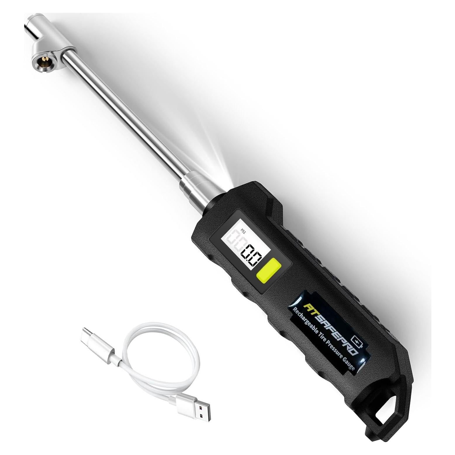 Medidor Digital de Presión de Neumáticos ATsafepro AS011-2