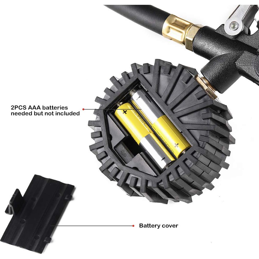 Medidor Digital de Inflador de Neumáticos CZC AUTO 250 PSI