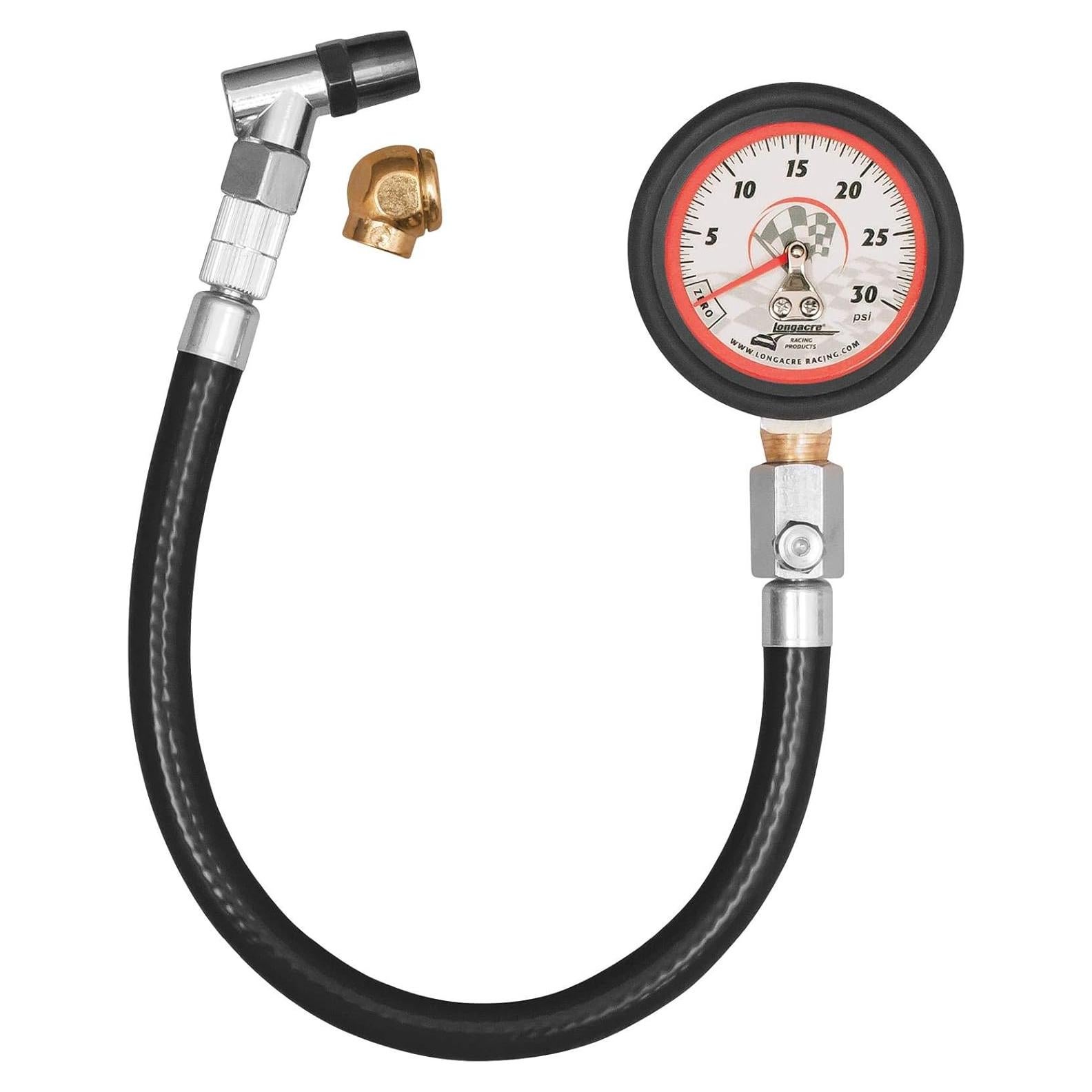 Medidor de Presión de Neumáticos Longacre 0-30 PSI 5.08 cm