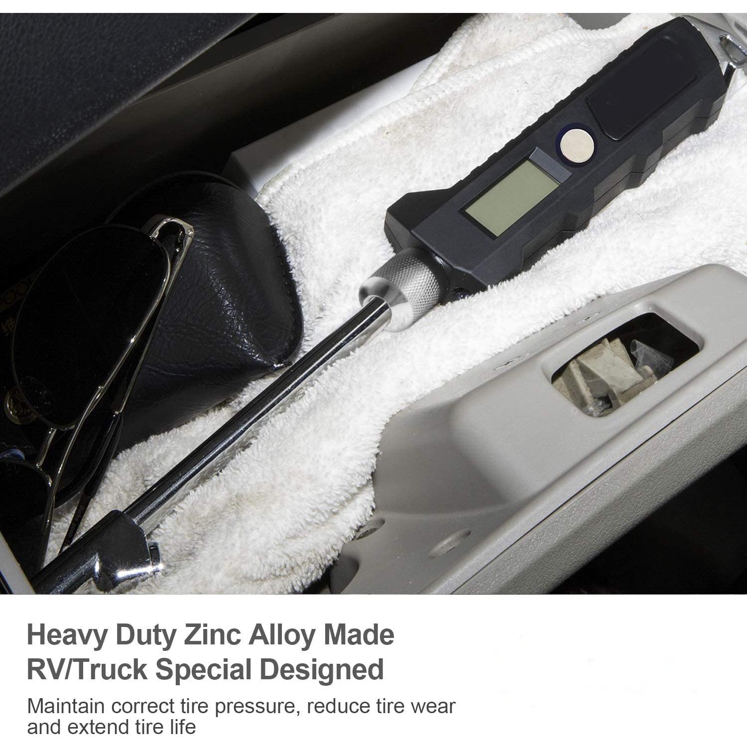 Medidor Digital de Presión de Neumáticos PINKJOY 0-16 Bar