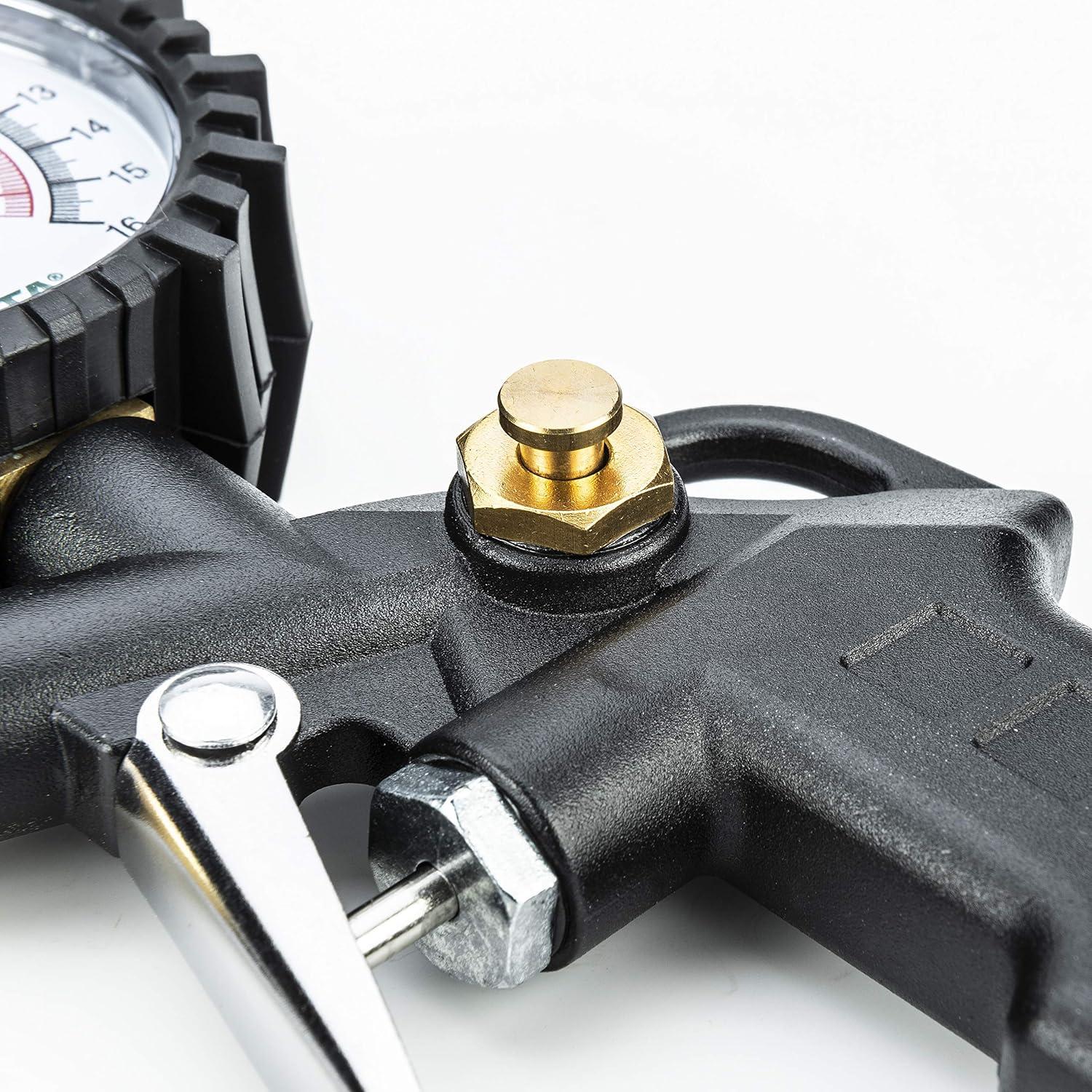 Inflador de Neumáticos SATA ST98100U con Manómetro