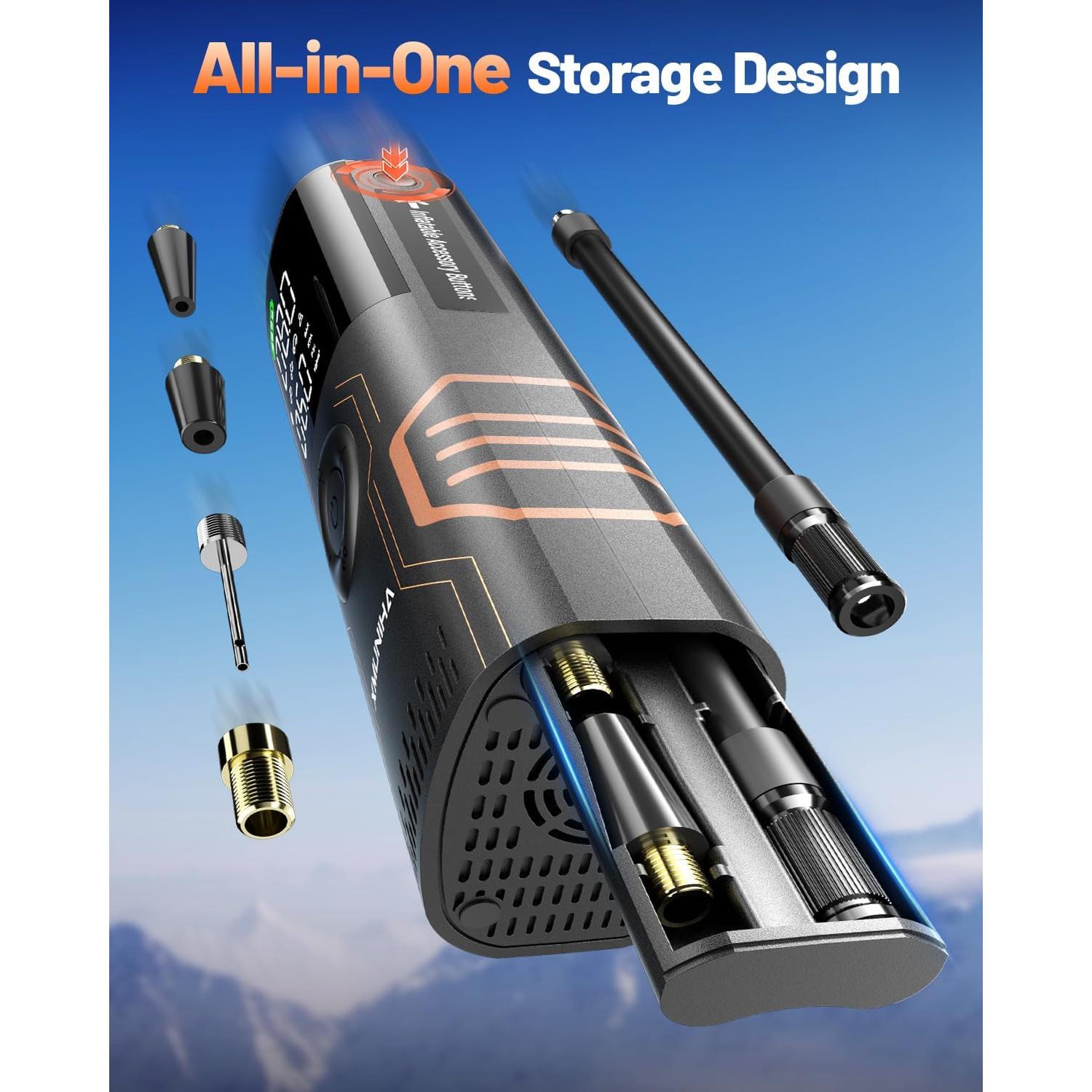 Compresor de Aire Portátil XMUNIHA HX02 10000mAh 150PSI