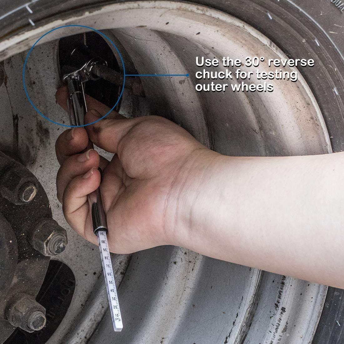 Medidor de Presión de Neumáticos CZC AUTO 10-120 PSI Mecánico