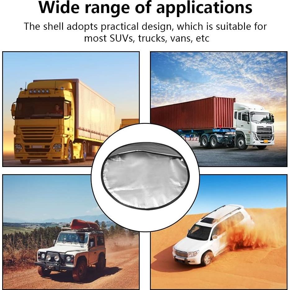 Cubierta de Sombra para Volante MiOYOOW - Anti-Calor SUV y Camiones