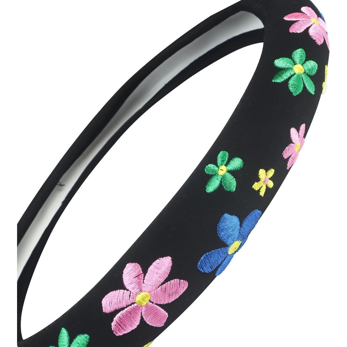 Cubierta de Volante Universal Sobonito Floral Deluxe 36.8-38.1 cm