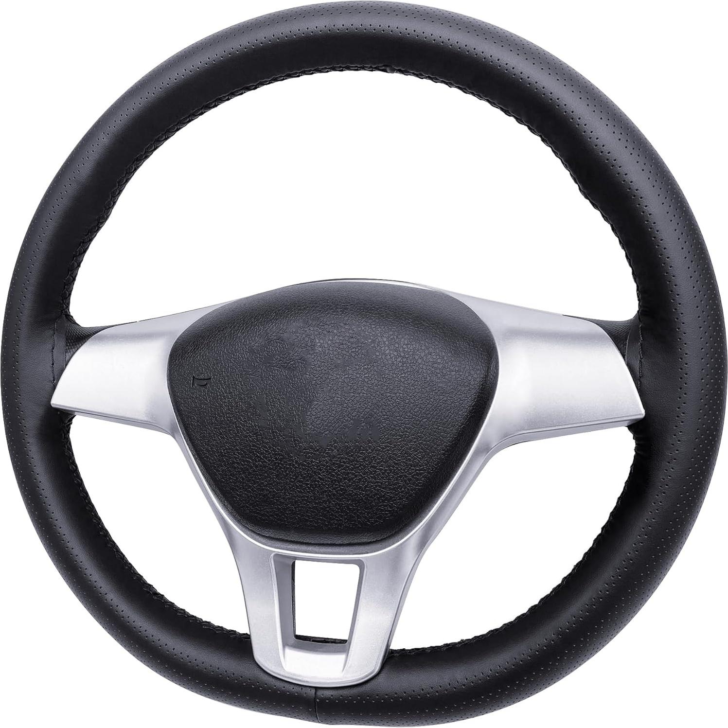 Cubierta de Volante de Cuero Carodi M 37-38.5cm Antideslizante