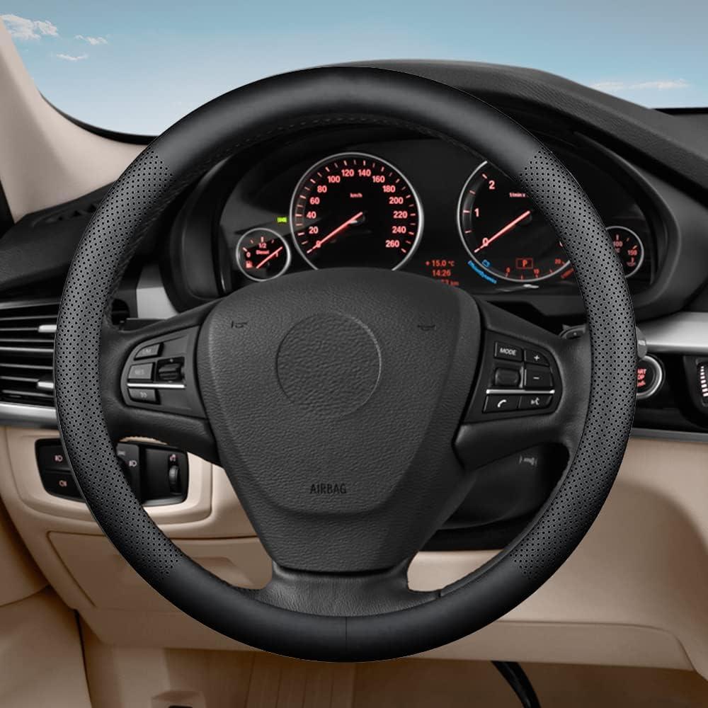 Cubierta de Volante VARGTR DKFXPT001 37-38 cm Cuero Antideslizante