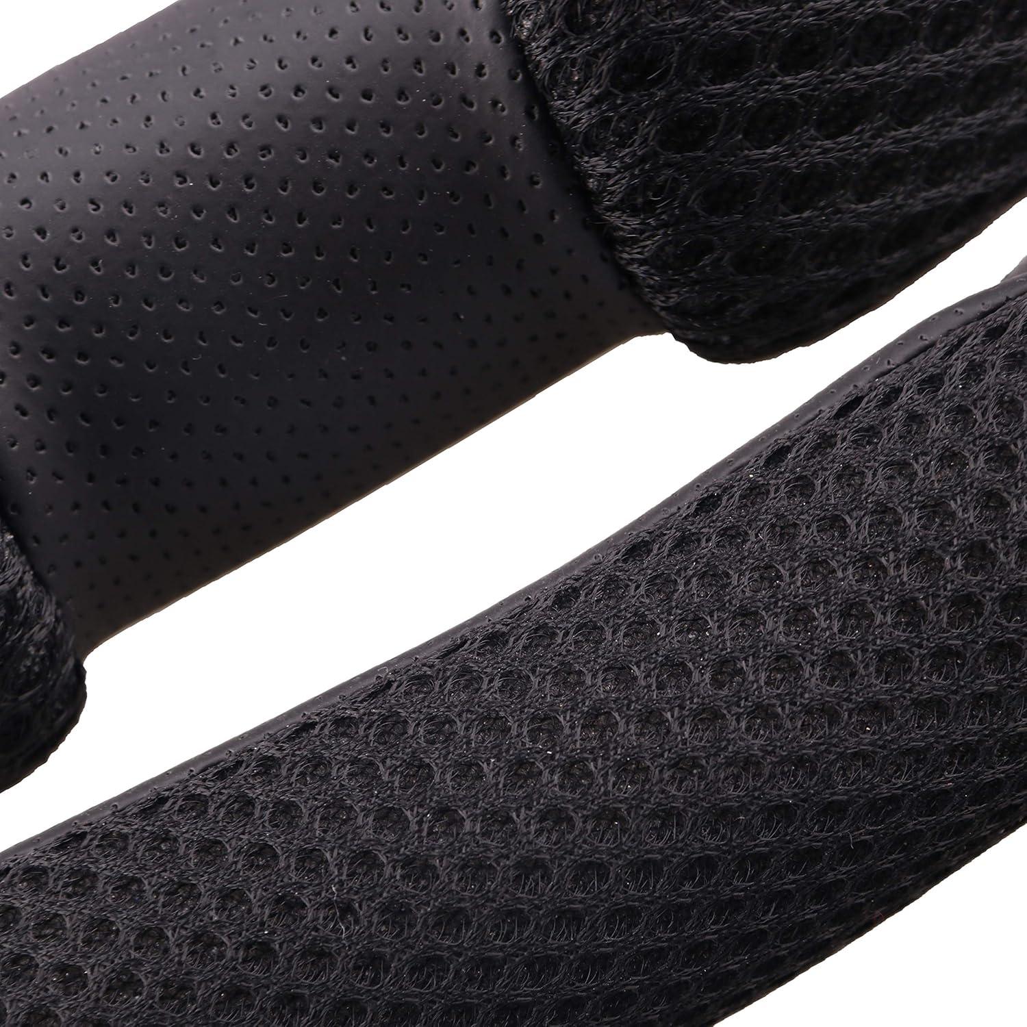 Funda de Volante FHQSX 15" (38 cm) Negra Antideslizante