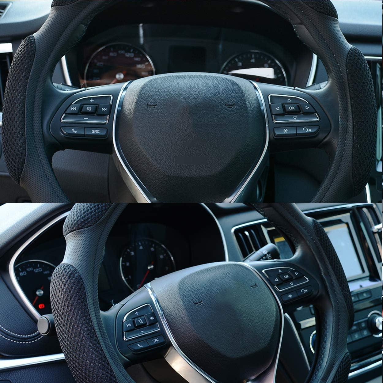 Funda de Volante FHQSX 15" (38 cm) Negra Antideslizante