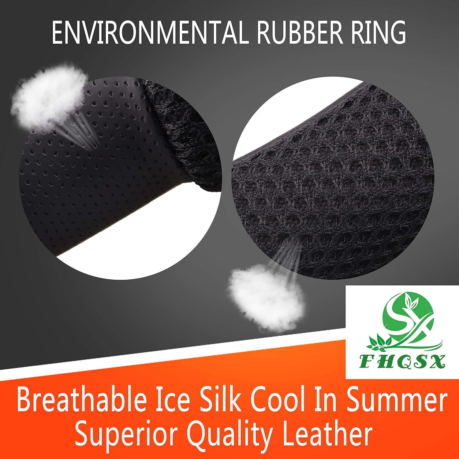 Funda de Volante FHQSX 15" (38 cm) Negra Antideslizante