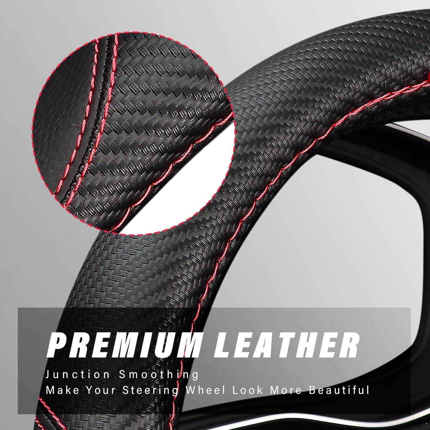 Funda de Volante LABBYWAY de Microfibra 37-39 cm Antideslizante