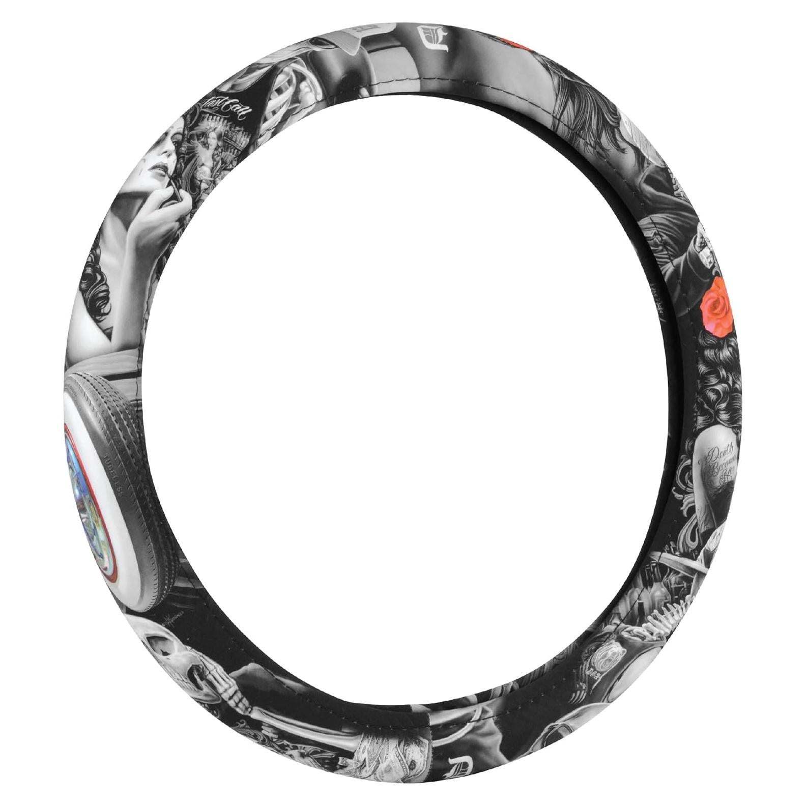 Cubierta de Volante BELL David Gonzales Rosa 38 cm Universal