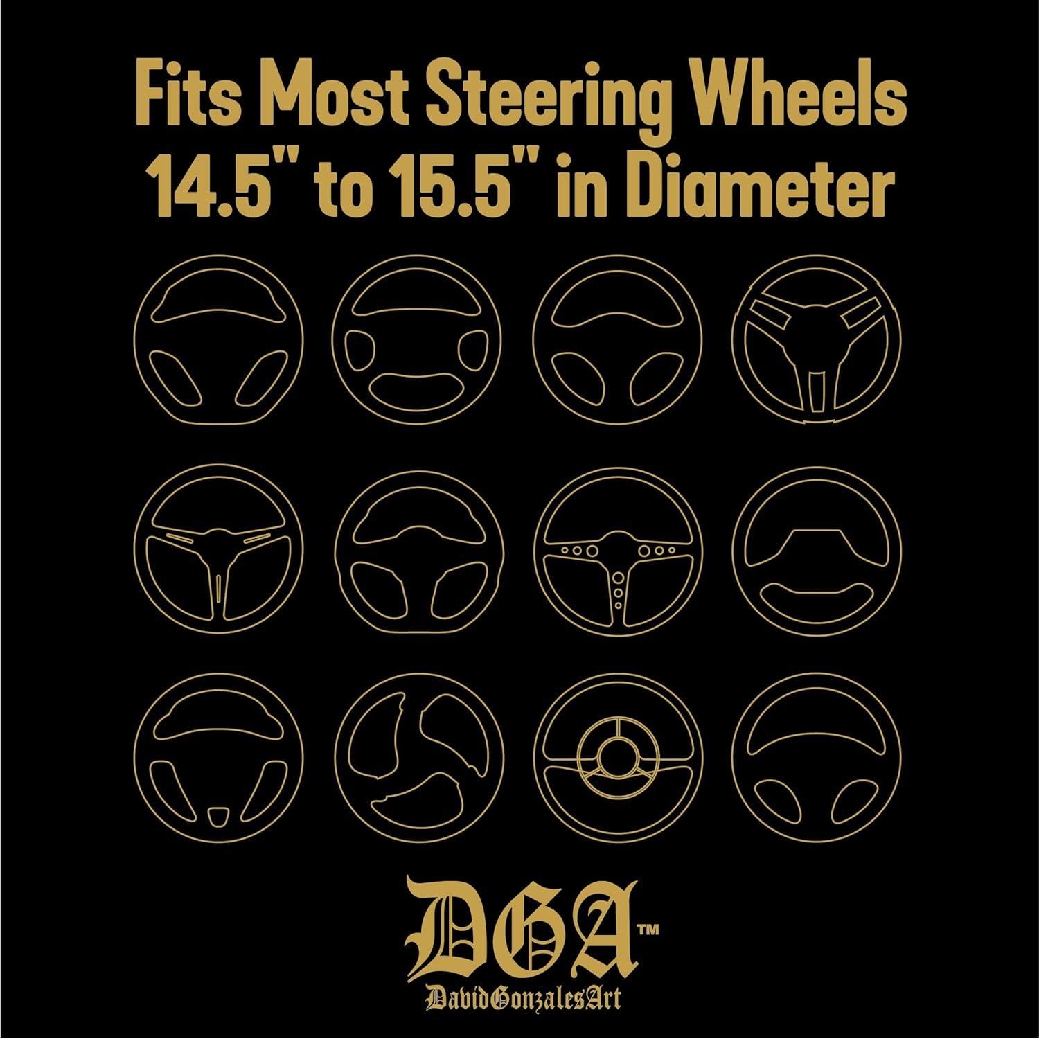 Cubierta de Volante BELL David Gonzales Rosa 38 cm Universal