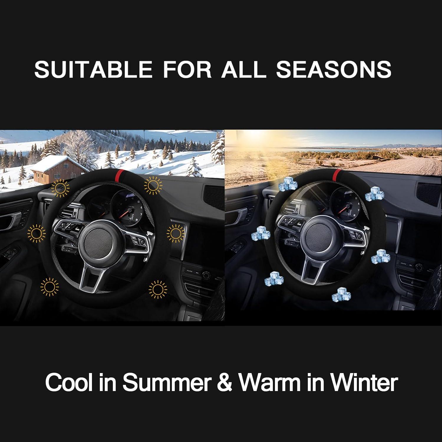 Funda de Volante SthExtra Universal 37-38.5 cm Antideslizante