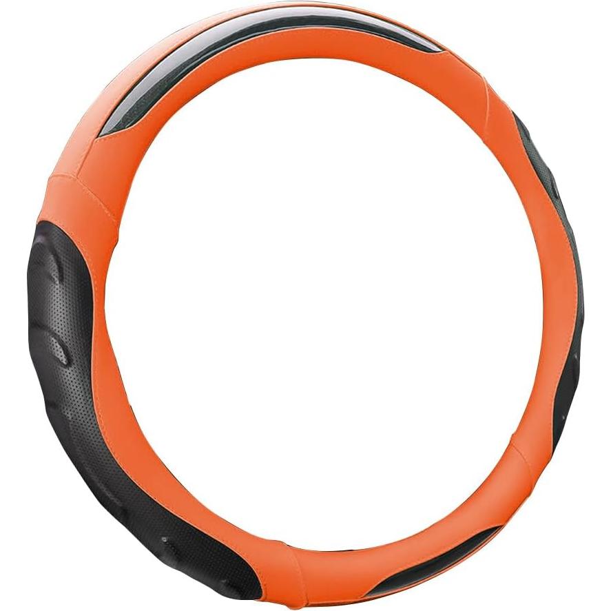 Cubierta de Volante de Cuero LoyaForba 37-38 cm Antideslizante