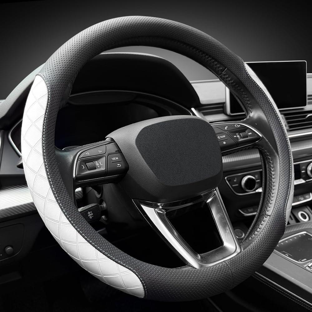 Cubierta de Volante de Cuero Nappa LKWLIKEI F42 37-38.5 cm