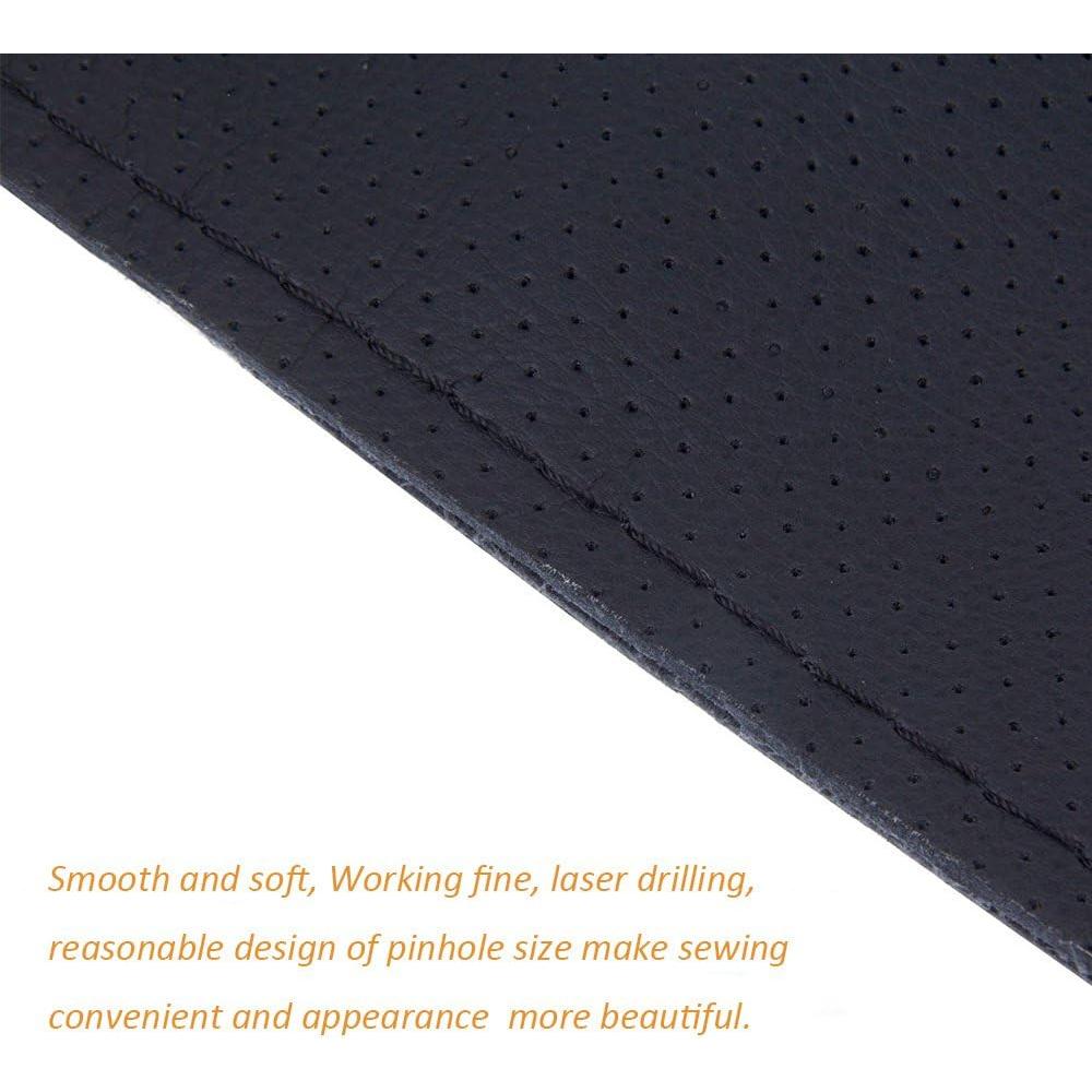 Funda de Volante de Coche Onerbuy Cuero 38 cm DIY Antideslizante
