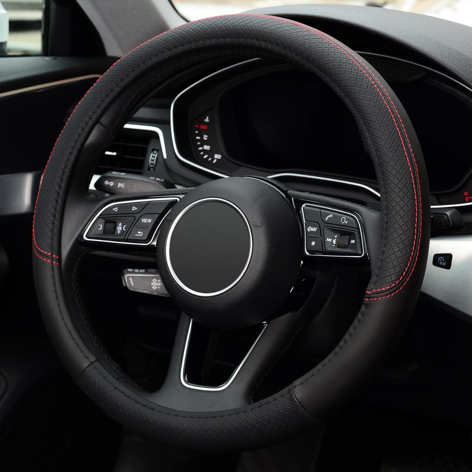 Funda de Volante LABBYWAY Universal 37-39 cm Cuero Microfibra