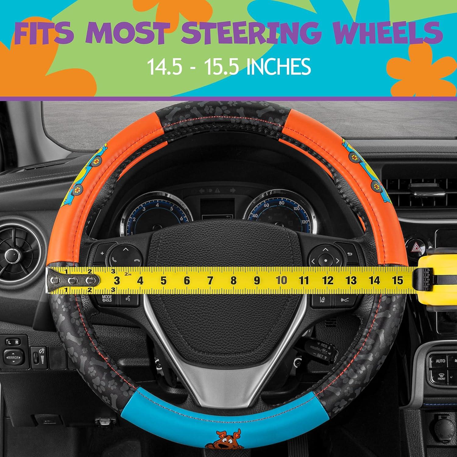 Cubierta de Volante BDK Scooby Doo 15" - Accesorio Automotriz