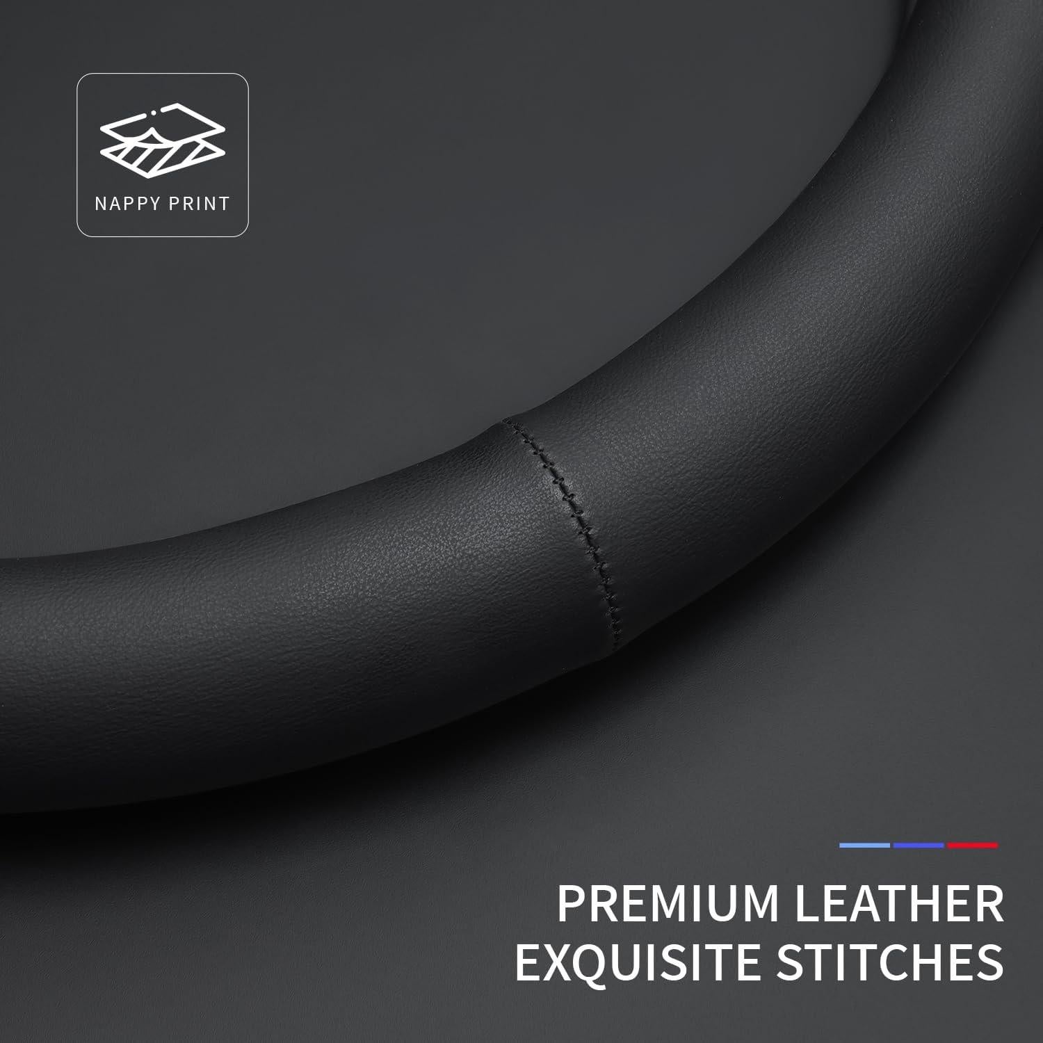 Cubierta de Volante de Cuero TAUYANG FXPT929CH01 para Chevy