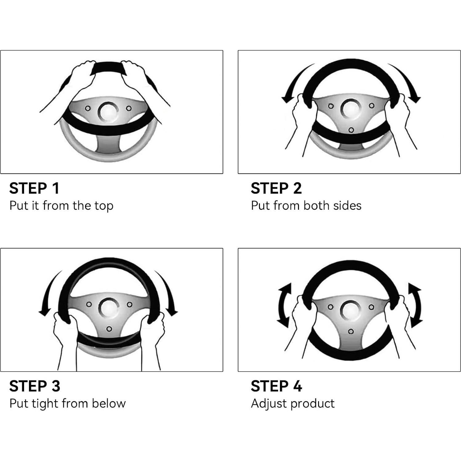 Cubierta de Volante Limsas Brillante con Rhinestones 36-38 cm