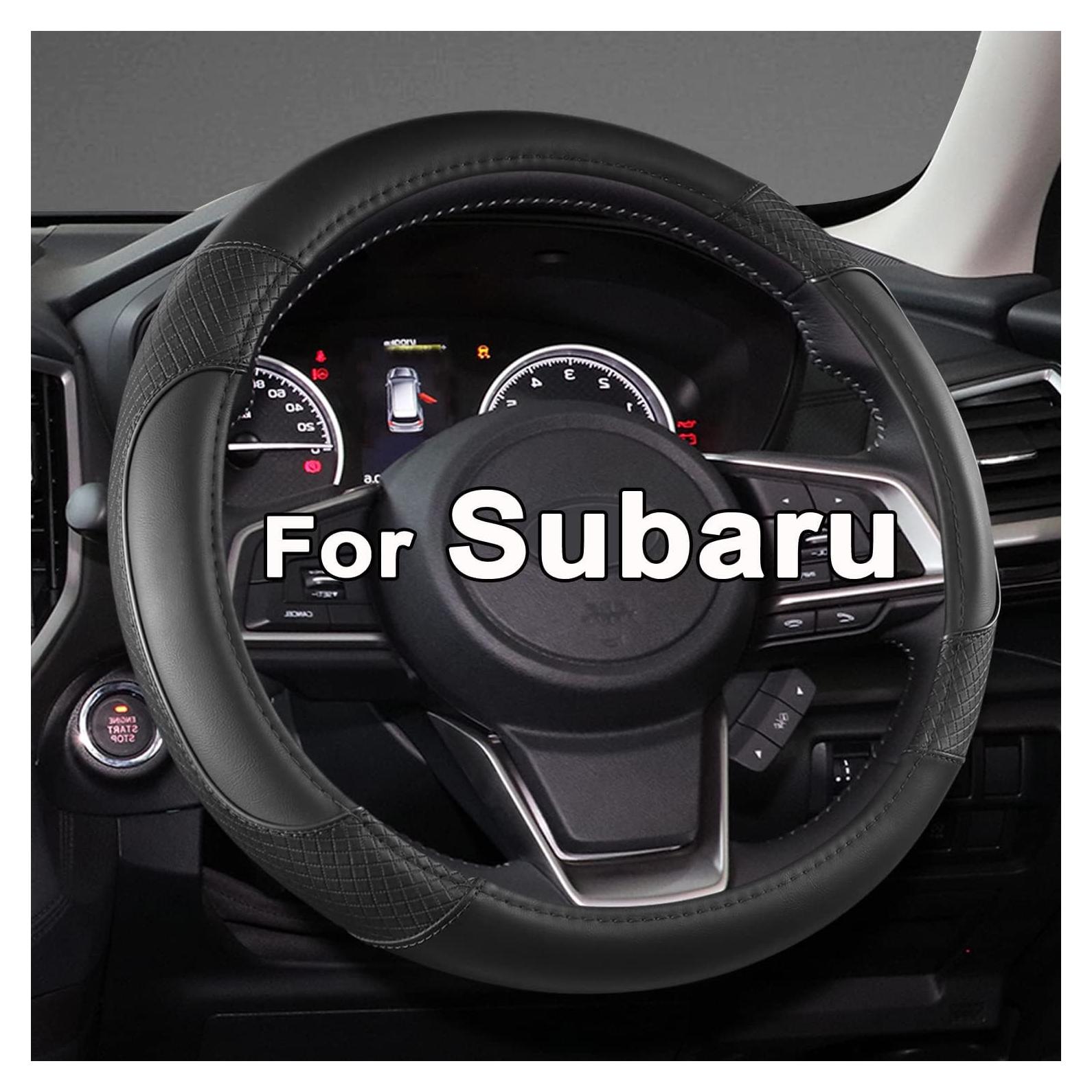 Cubierta de Volante GIANT PANDA para Subaru - Negro Sólido
