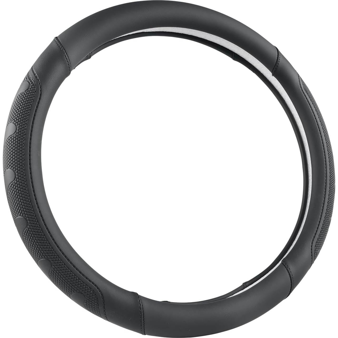 Cubierta de Volante GIANT PANDA para Ford F-Series 15.5-16" Negro