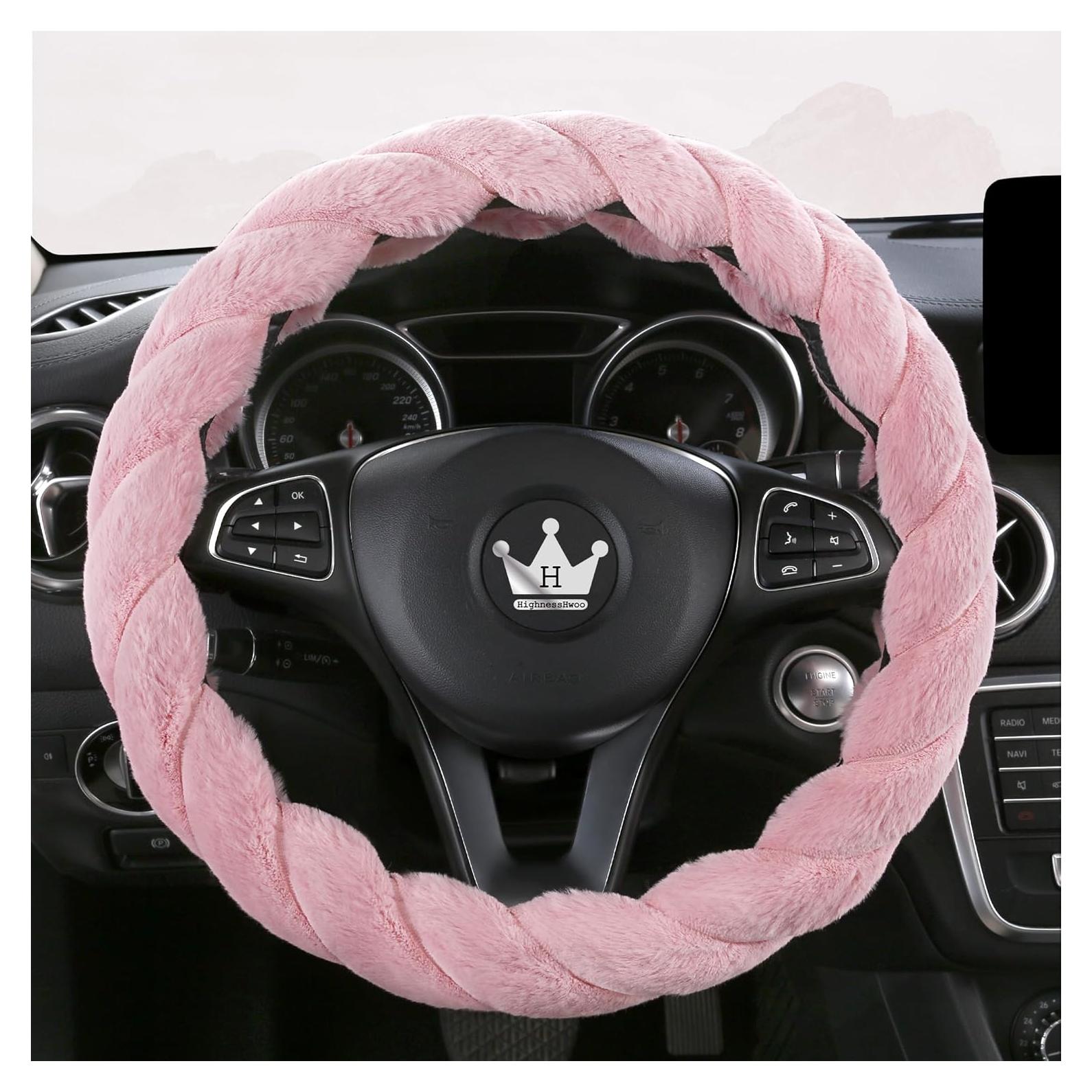 Cubierta de Volante Rosa Lujosa HighnessHwoo 14-15"