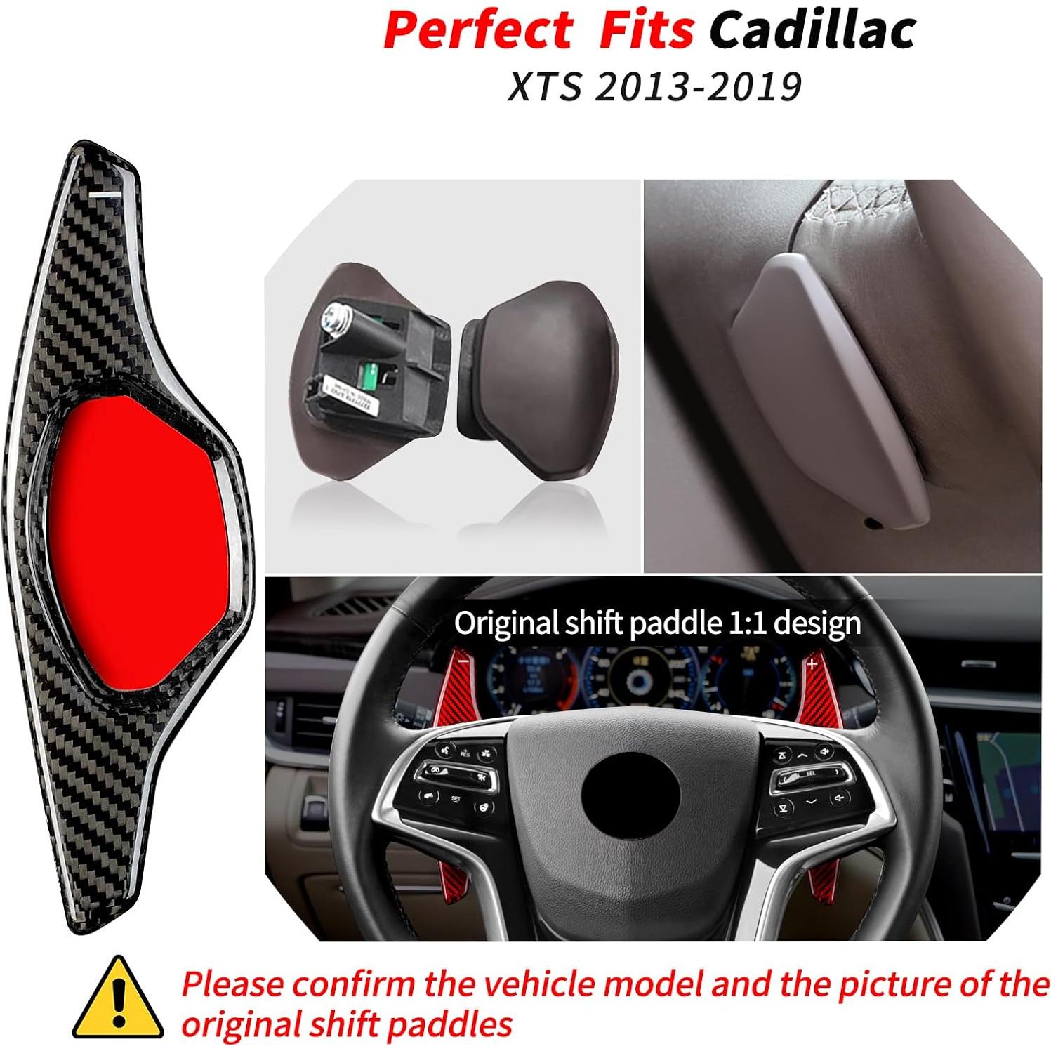 Extensiones de Paletas de Volante T-carbon para Cadillac XTS 2013-2019