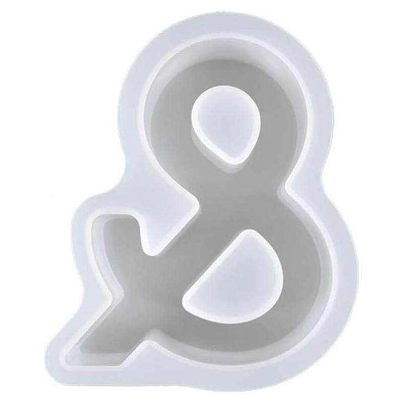 Moldes de Letras Grandes KABAKE 3D para Resina 17.95 cm