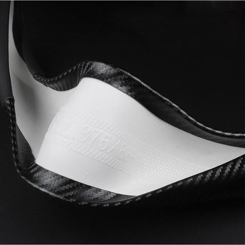 Cubierta de volante de coche YOUDAXIN S62 de fibra de carbono 37-38.5 cm
