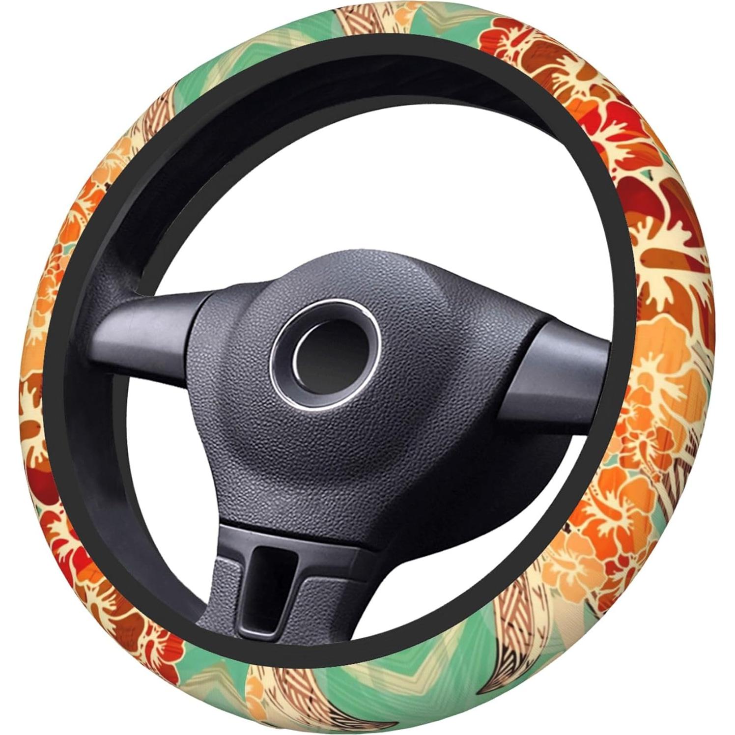 Funda de Volante THOEWONG Tropical 38cm Antideslizante