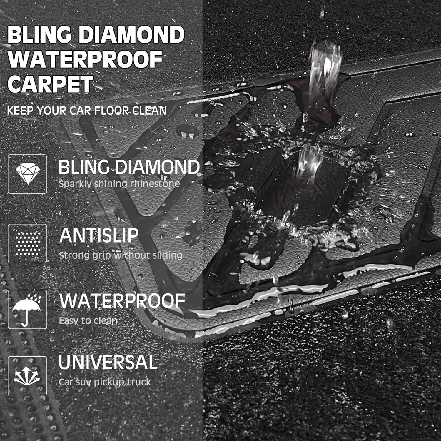 Juego de Alfombrillas y Cubierta de Volante CAR PASS Negro