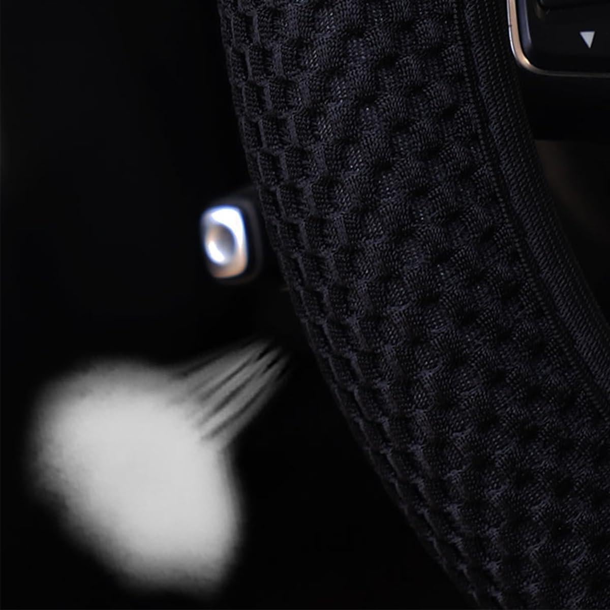 Juego de 3 fundas para volante Bittwee - Microfibra Negro