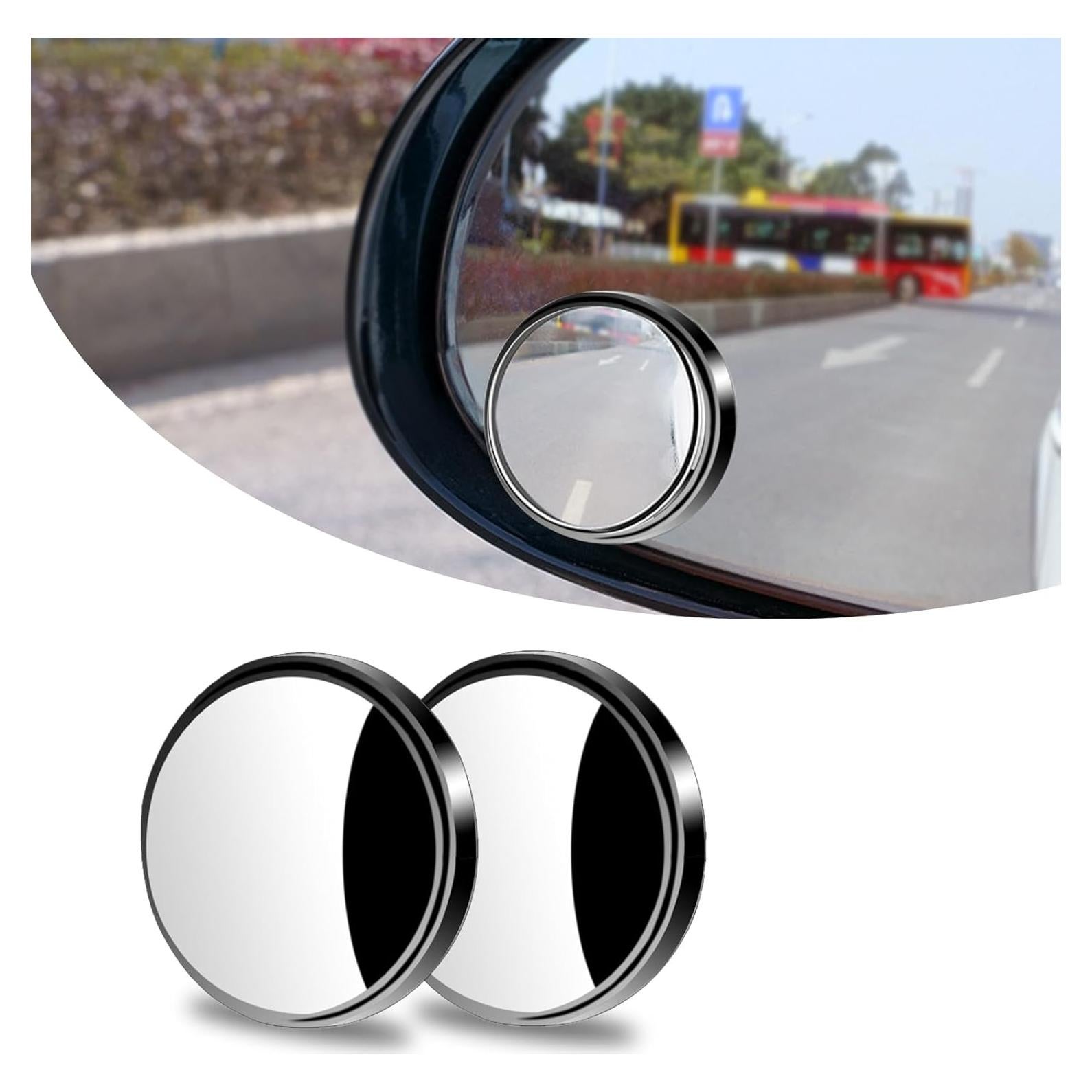 Espejos de Punto Ciego GKmow 2 PCS 5.5 cm Redondos Adhesivos