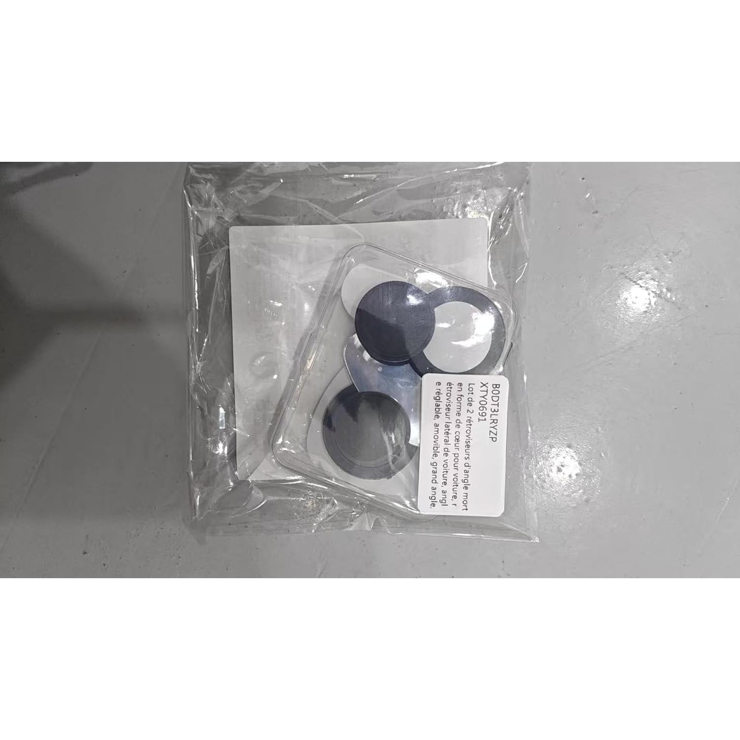 Espejos de Punto Ciego HINGTAI Corazón 2 Pcs Ajustables