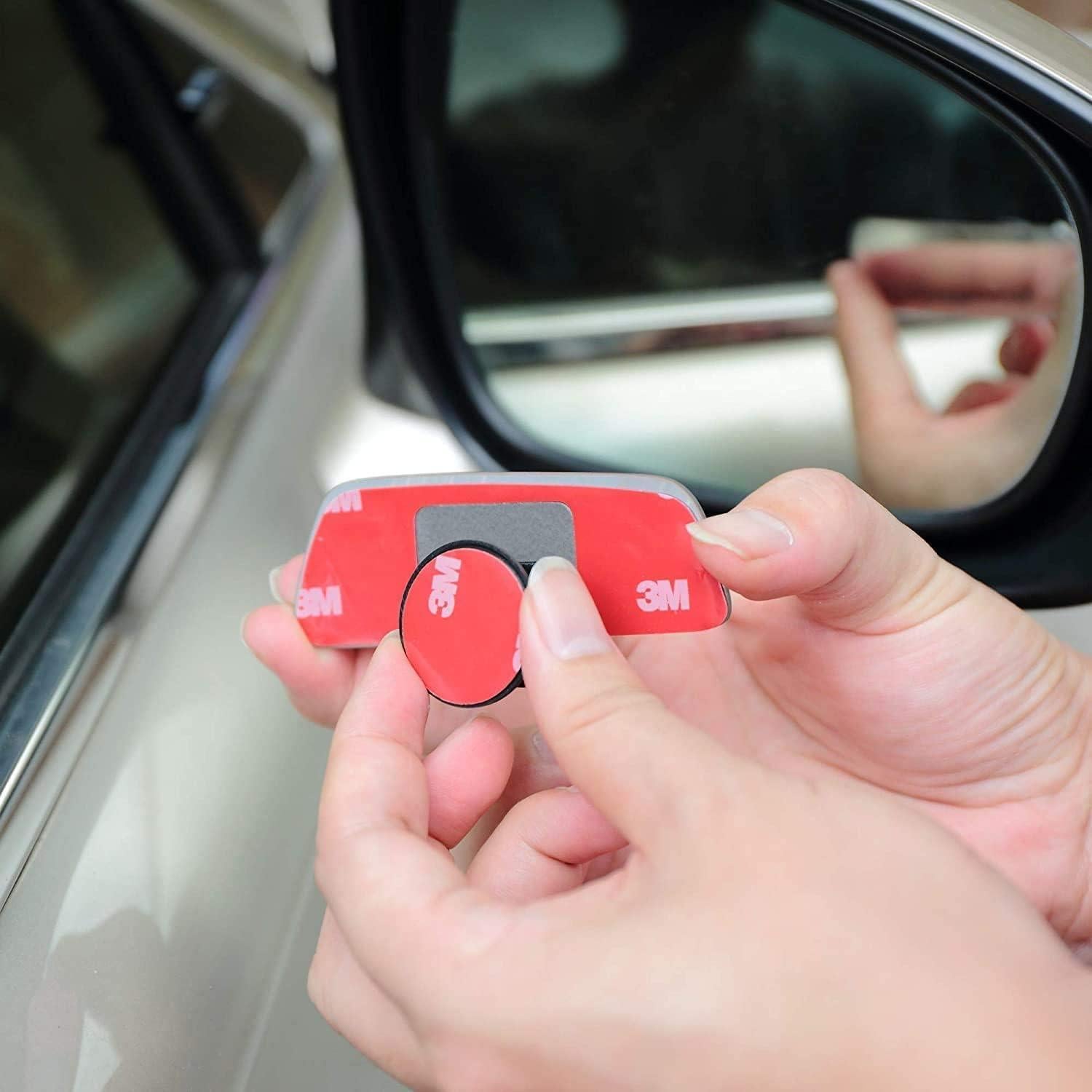 Espejos de Punto Ciego Verivue Rectangulares 8.9 cm HD - Paquete de 2