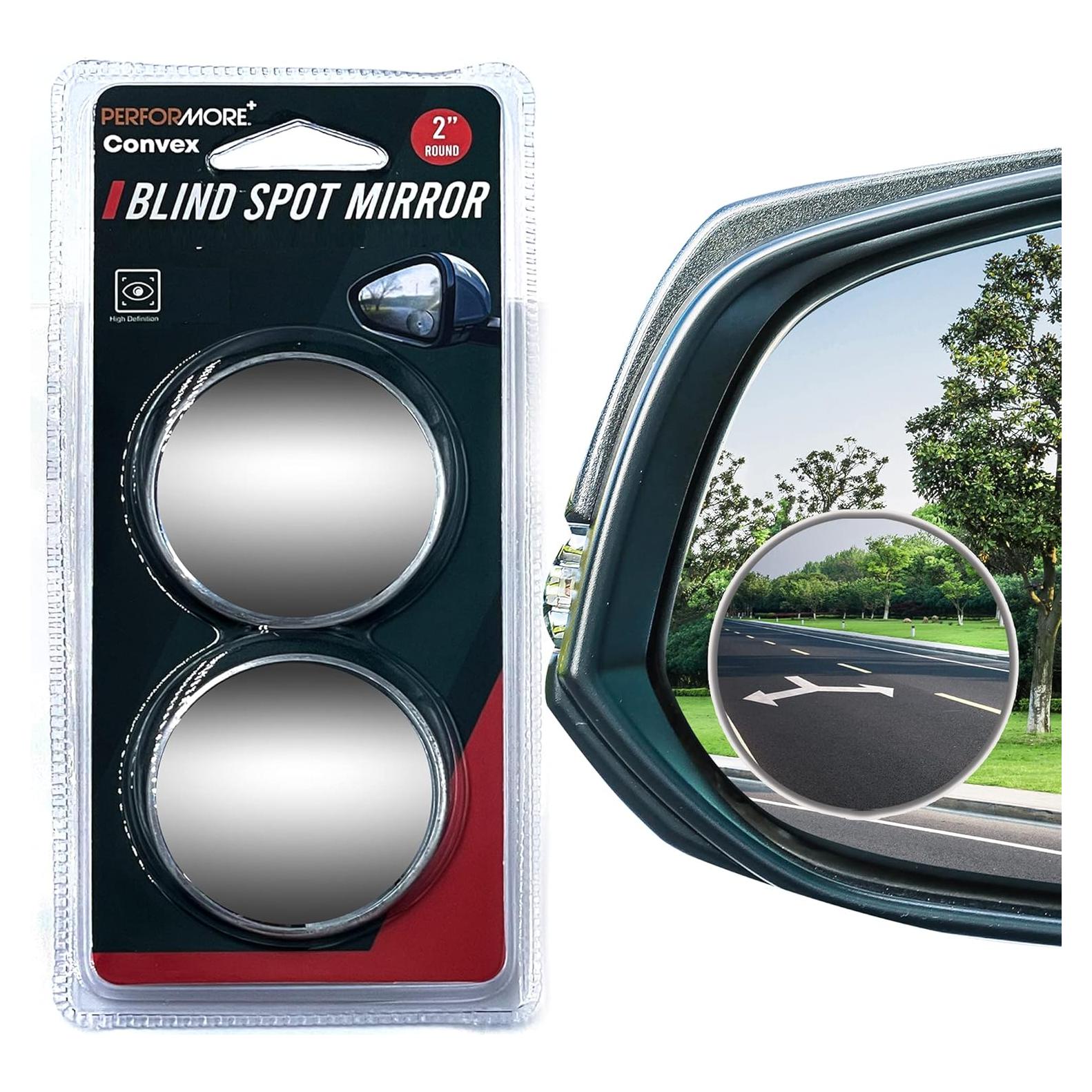 Espejos de Punto Ciego Performore - Paquete de 2, 5 cm Convexos