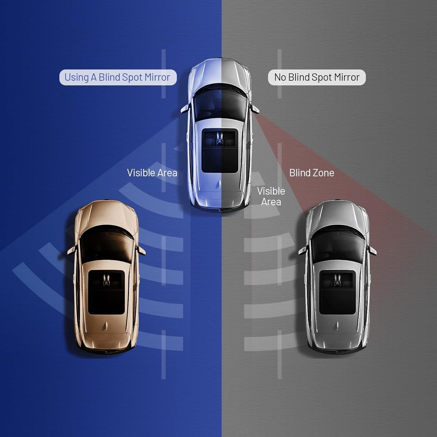 Espejo de Punto Ciego WildAuto WA-us-BlindMirror-02 5cm