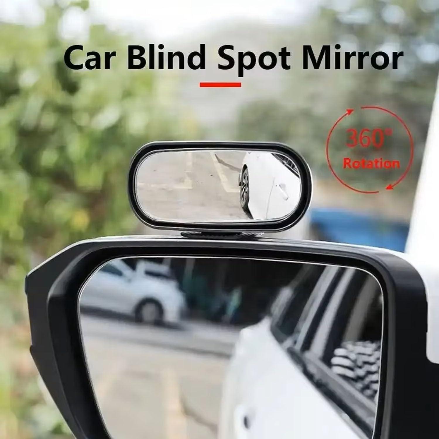 Espejo de Punto Ciego Z-oneMart HD 360° Rectangular 2 Piezas