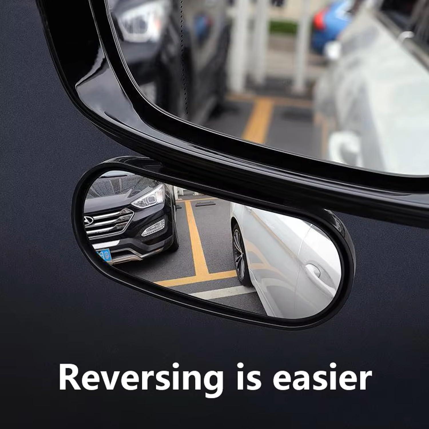 Espejo de Punto Ciego Z-oneMart HD 360° Rectangular 2 Piezas