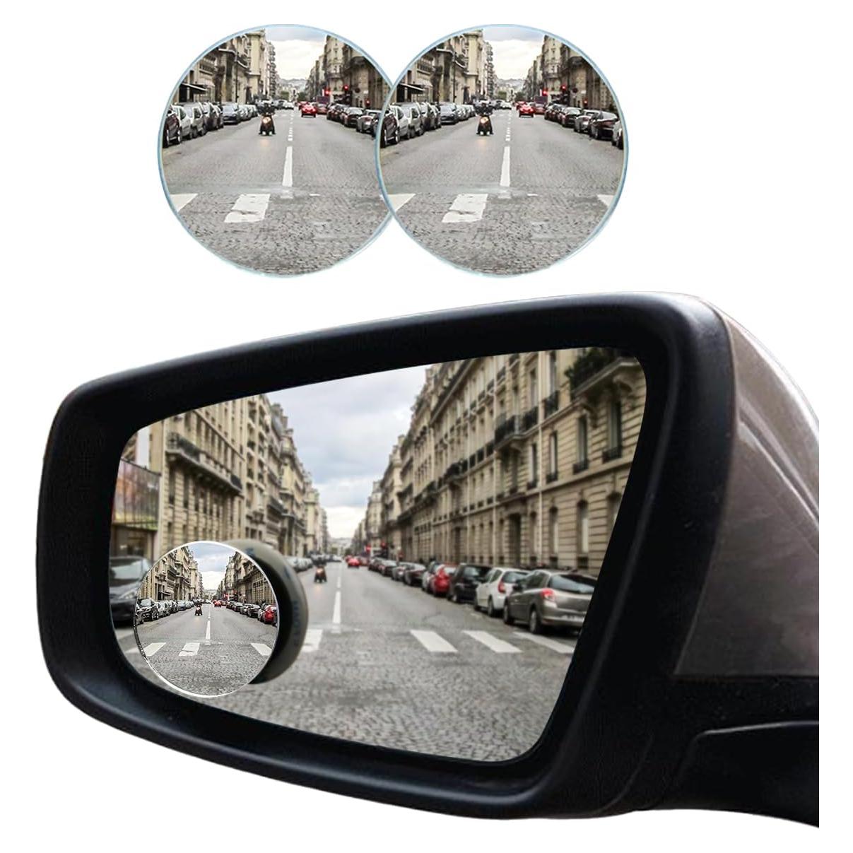 Espejo Convexo de Punto Ciego GLSOWEE 2 Piezas 5.08 cm