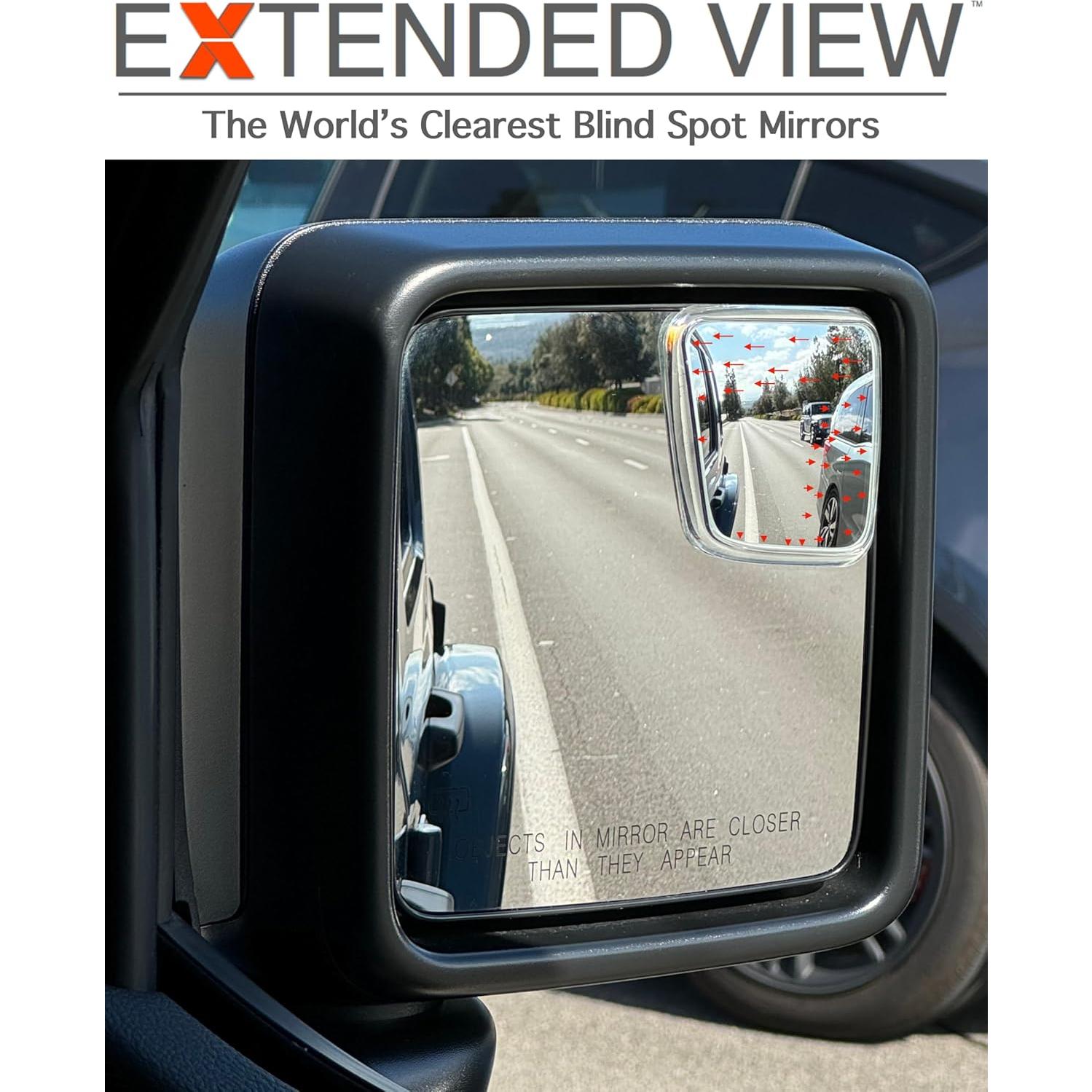 Espejos de Punto Ciego NXTGEN para Jeep Wrangler 2018-2023