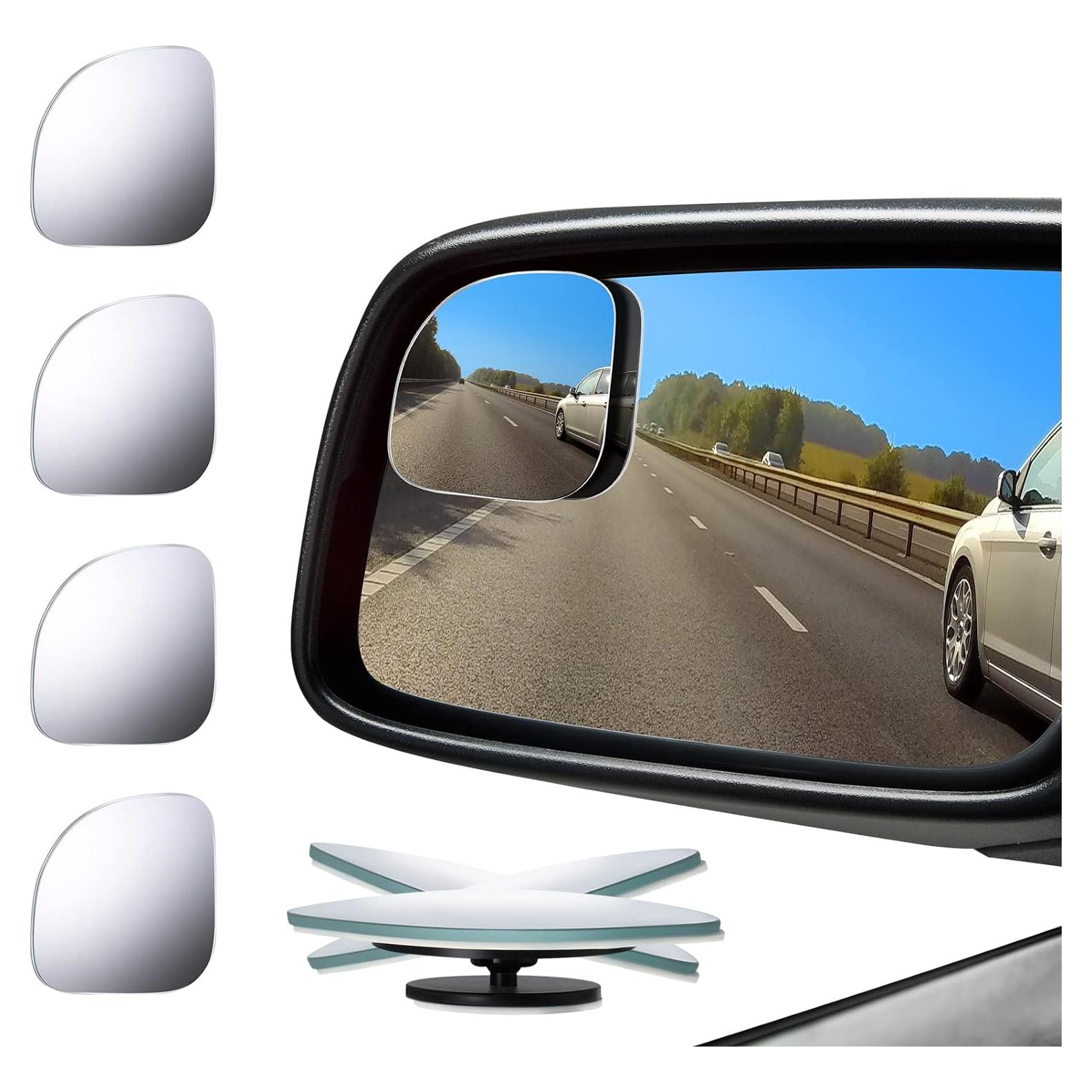 Espejos Convexos de Punto Ciego Mudder 4 Piezas 360°