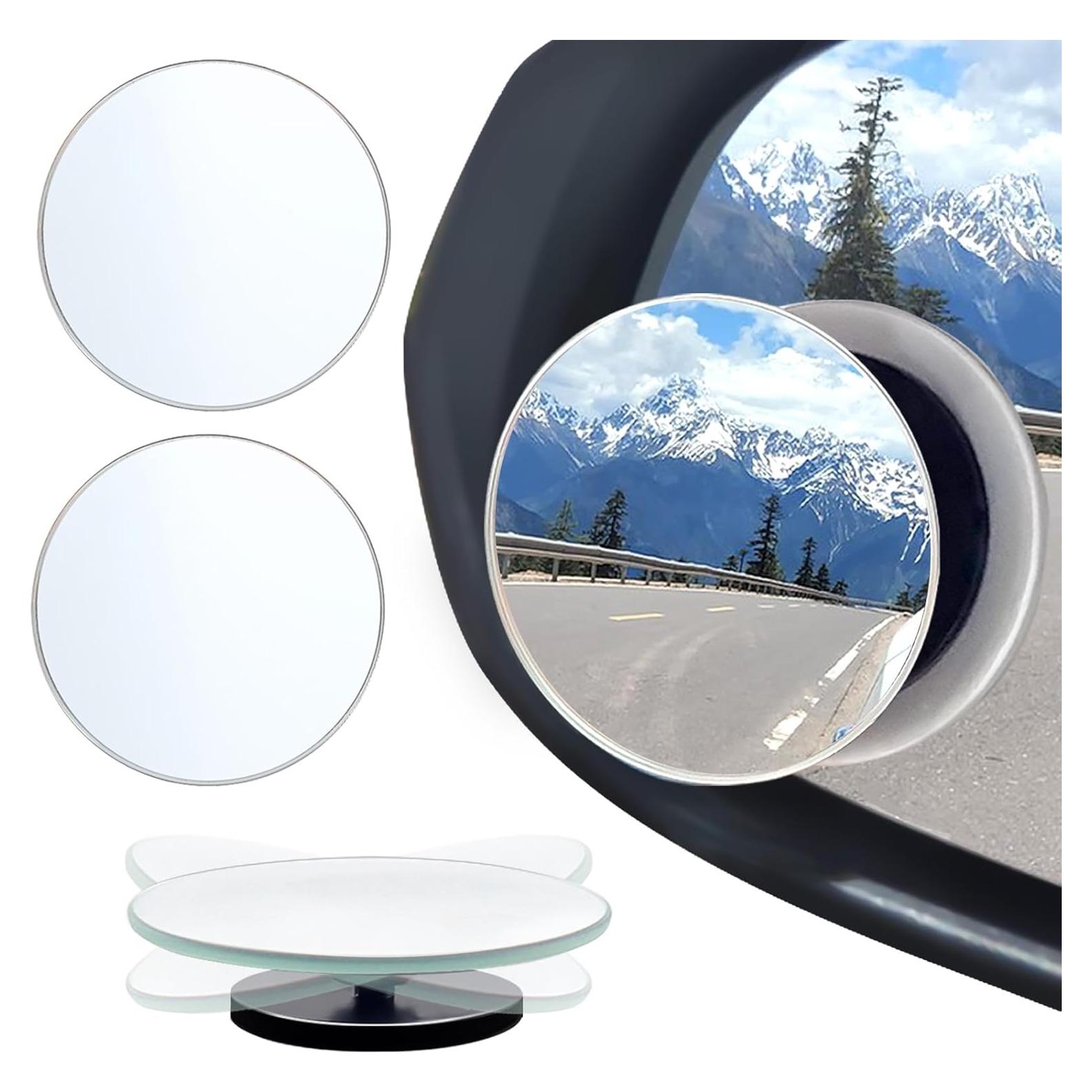 Espejos de Punto Ciego TKYZMS - Paquete de 2, 5 cm, Ajustables